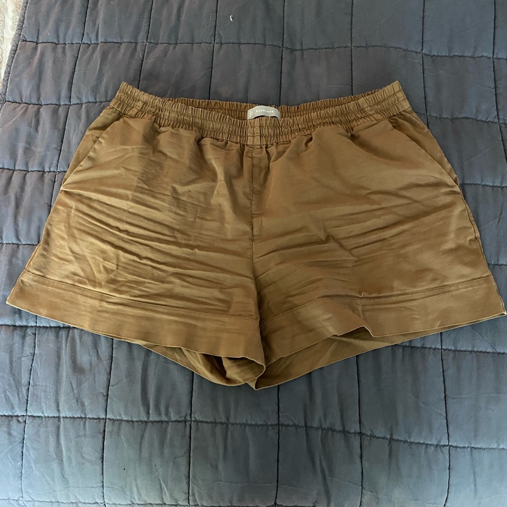 Everlane Easy Chino Shorts in Ochre